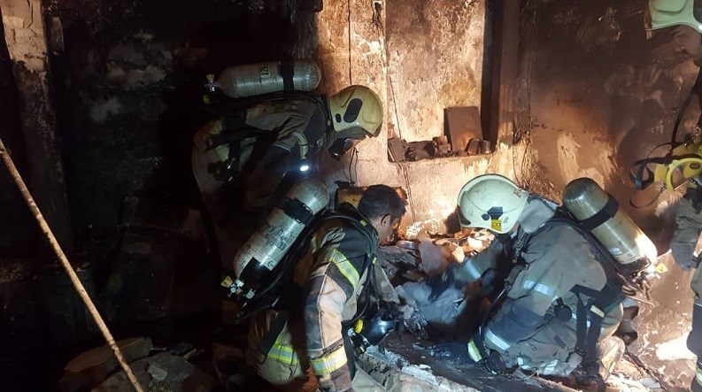 آتش‌نشانی , سازمان آتش‌نشانی تهران , آتش‌سوزی , اورژانس , 