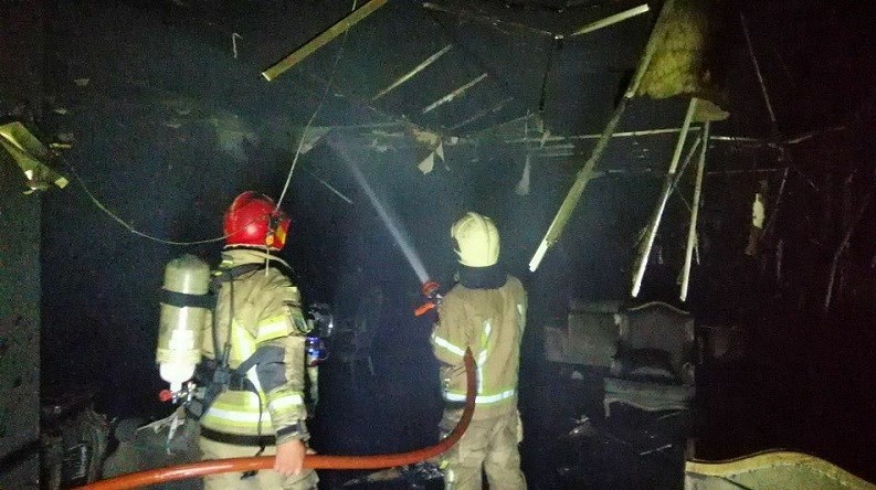 آتش‌نشانی , سازمان آتش‌نشانی تهران , آتش‌سوزی , 