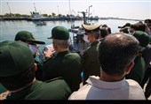 آیین الحاق بیش از  100 فروند شناور ساخت وزارت دفاع به نیروی دریایی سپاه