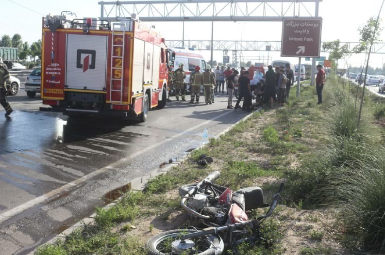 آتش‌نشانی , سازمان آتش‌نشانی تهران , آتش‌سوزی , اورژانس , 