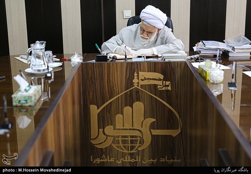 آیت الله محمدحسن اختری مدیرعامل بنیادبین المللی عاشورا