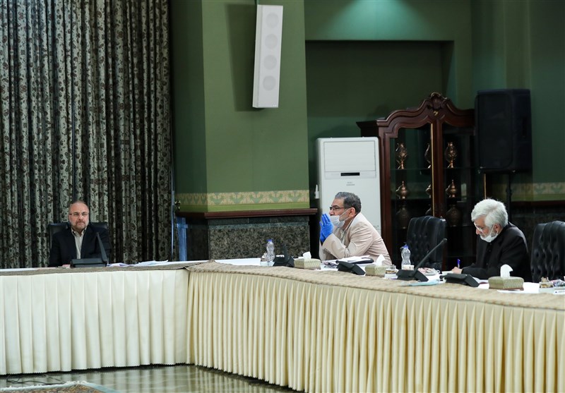 شورای عالی امنیت ملی , حسن روحانی , سیدابراهیم رئیسی , محمدباقر قالیباف , 