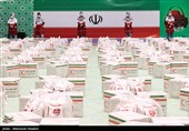 آیین بسته بندی و توزیع2000 بسته معیشتی اهدایی خیرین استان تهران