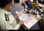 مراسم تودیع و معارفه رئیس پلیس راهور تهران بزرگ