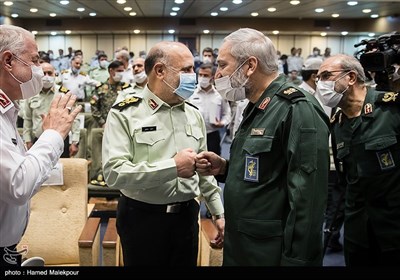 مراسم تودیع و معارفه رئیس پلیس راهور تهران بزرگ