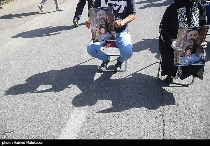 تشییع و خاکسپاری مرحوم محمدعلی کشاورز