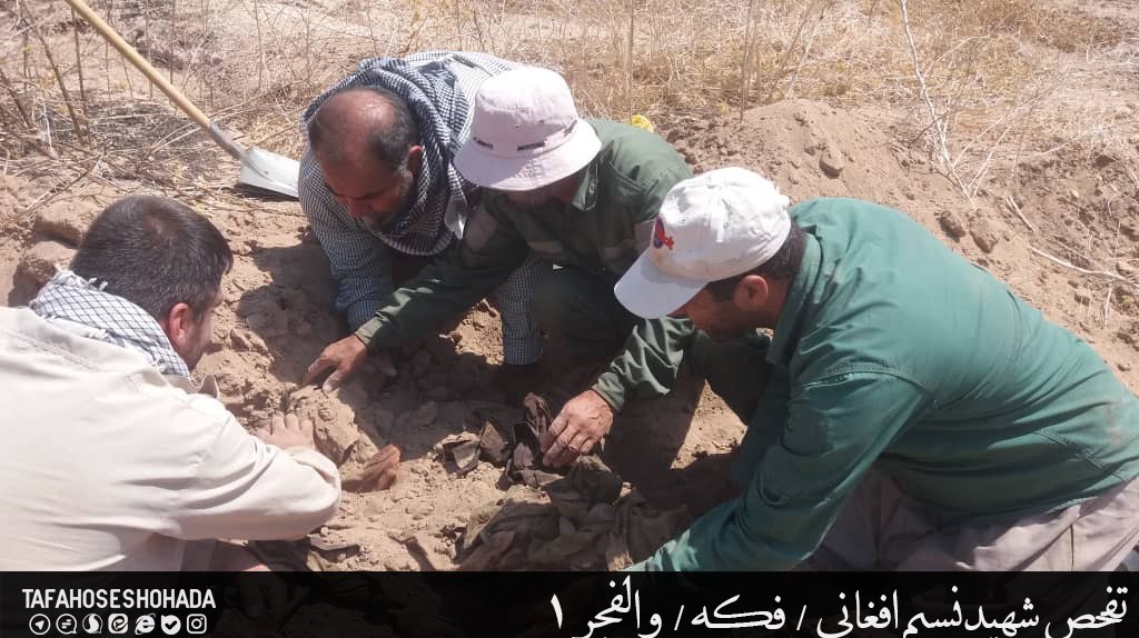 کمیته جستجوی مفقودین ستاد کل نیروهای مسلح , شهدای دفاع مقدس , مهاجرین افغانستانی , 