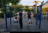 بوستان سارنگ واقع در محله دوراهی قپان