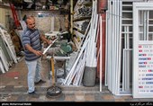 بازار آلومینیوم واقع در محله دوراهی قپان