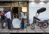 بازار آلومینیوم واقع در محله دوراهی قپان
