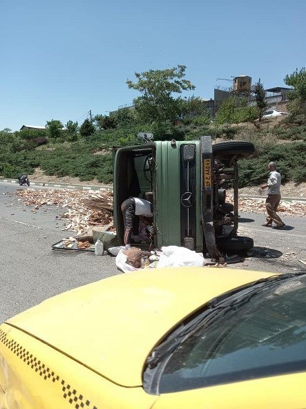آتشنشانی , سازمان آتشنشانی تهران , حوادث جادهای ,