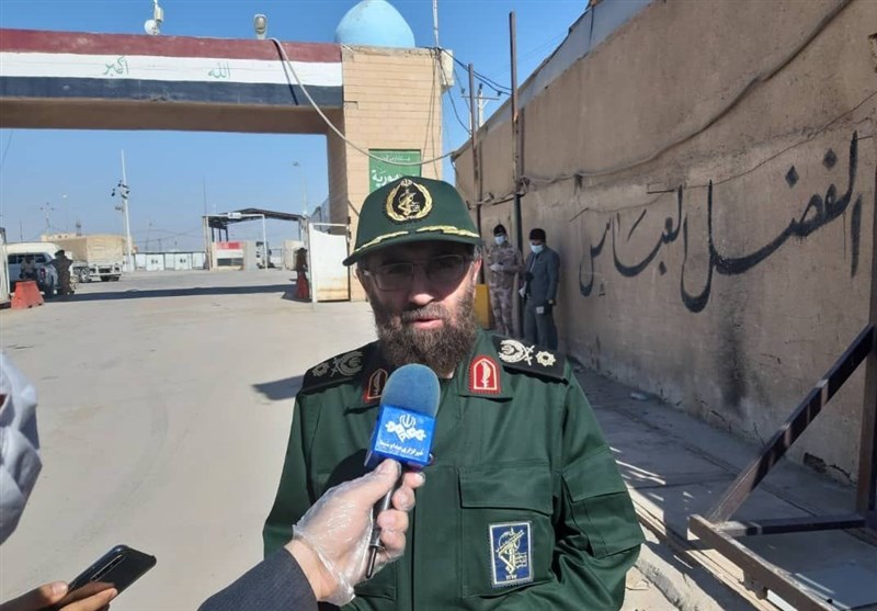 ورود پیکر مطهر شهدا