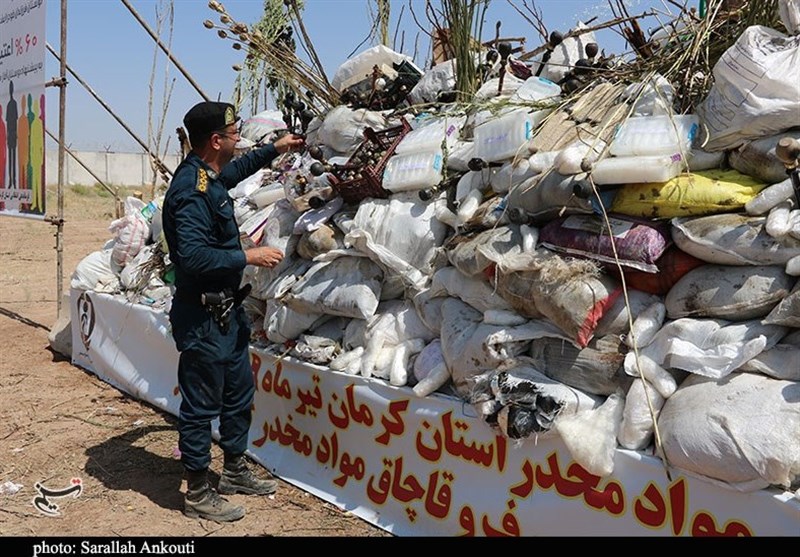 مواد مخدر , استان کرمان , 