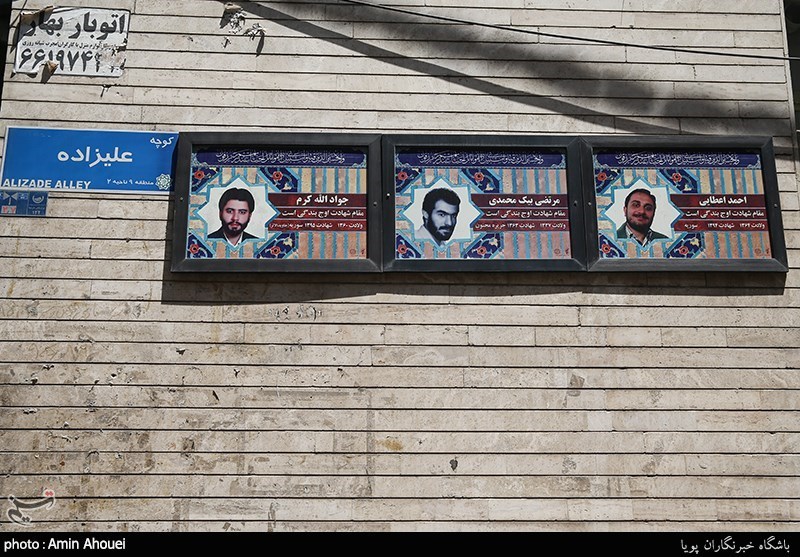 کوچه علیزاده محله مهرآباد جنوبی که منزل شهید الله کرم در آن واقع  شده