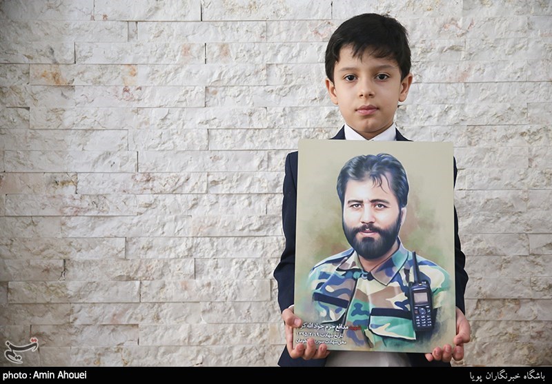 علی اکبر الله کرم فرزند شهید