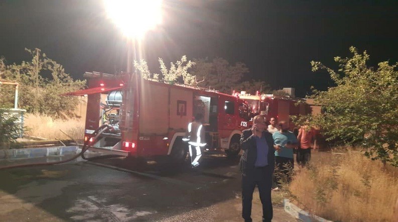 آتش‌نشانی , سازمان آتش‌نشانی تهران , آتش‌سوزی , 