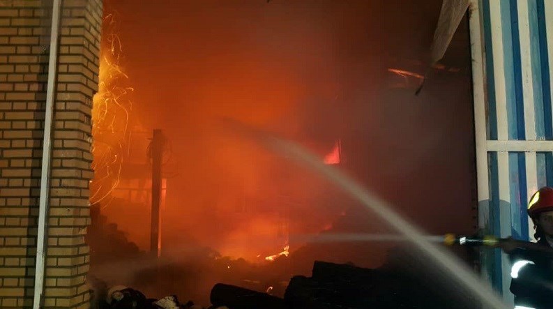 آتش‌نشانی , سازمان آتش‌نشانی تهران , آتش‌سوزی , 