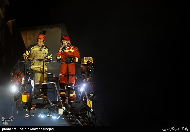 آتش‌نشانی , سازمان آتش‌نشانی تهران , آتش‌سوزی , 