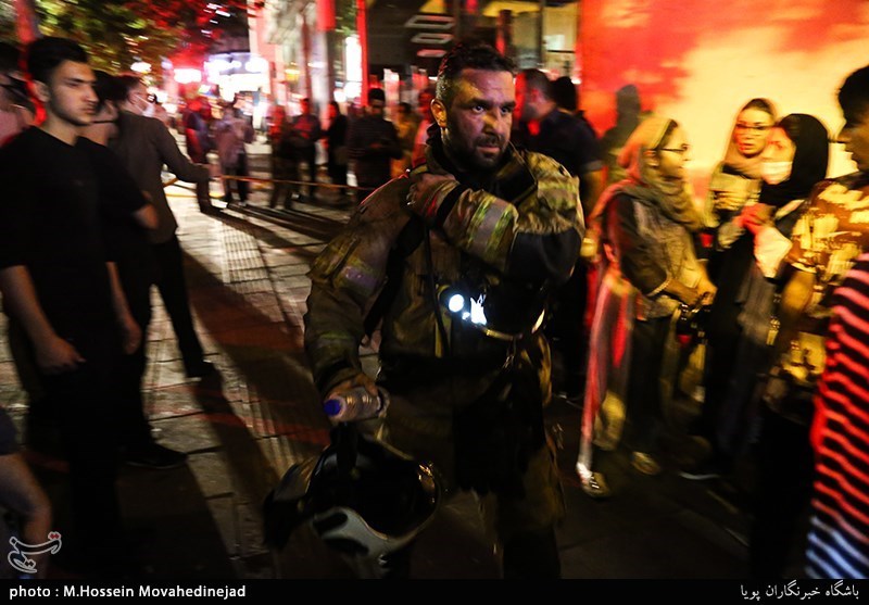 آتش‌نشانی , سازمان آتش‌نشانی تهران , آتش‌سوزی , 