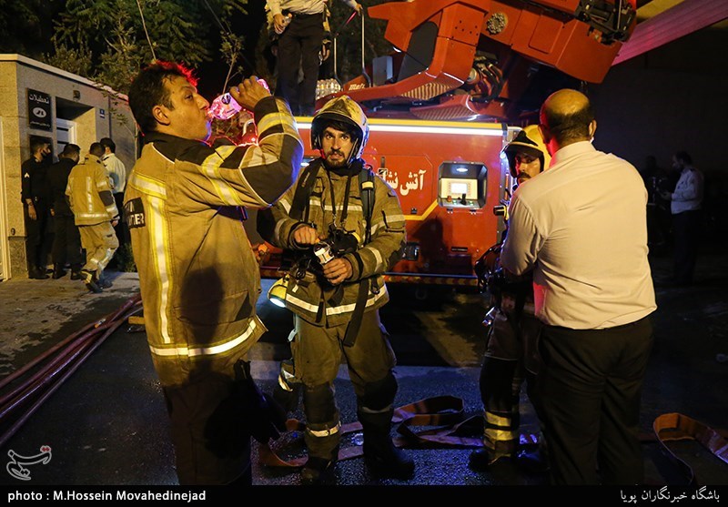 آتش‌نشانی , سازمان آتش‌نشانی تهران , آتش‌سوزی , 