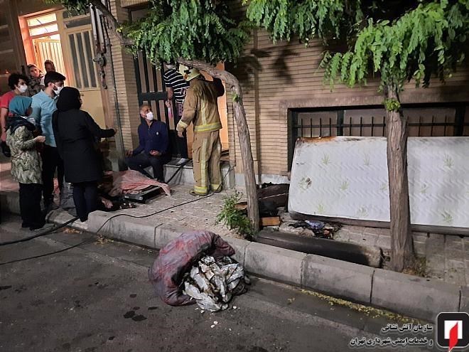 آتشنشانی , سازمان آتشنشانی تهران , آتشسوزی ,