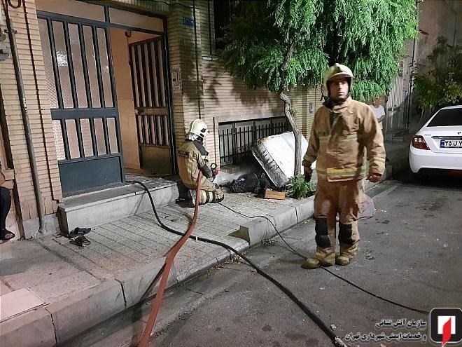 آتشنشانی , سازمان آتشنشانی تهران , آتشسوزی ,