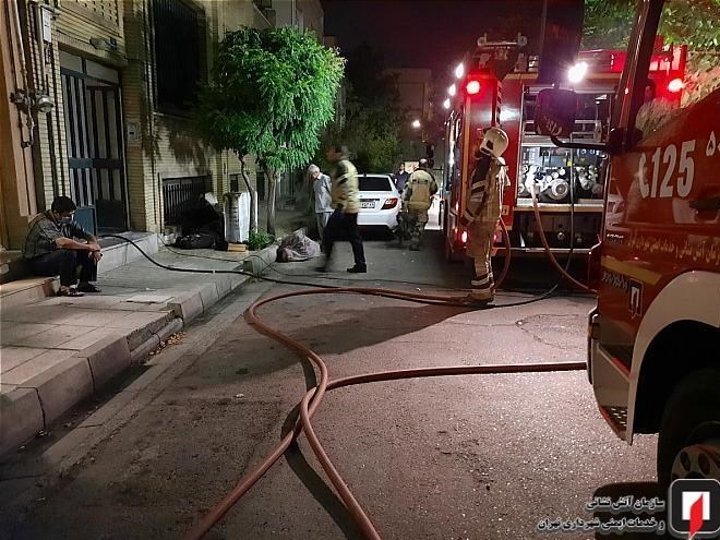 آتشنشانی , سازمان آتشنشانی تهران , آتشسوزی ,