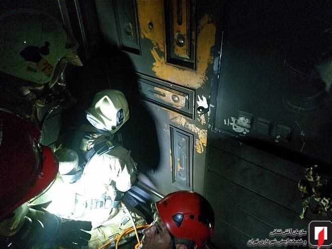 آتشنشانی , سازمان آتشنشانی تهران , آتشسوزی ,