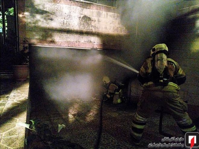 آتشنشانی , سازمان آتشنشانی تهران , آتشسوزی ,