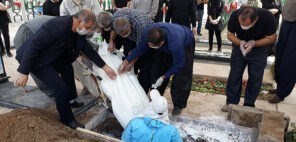 گلزار شهدای تهران , ویروس کرونا ,