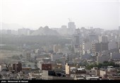 آلودگی هوای قم ناشی از کانون‌های فعال گرد و خاک در داخل استان