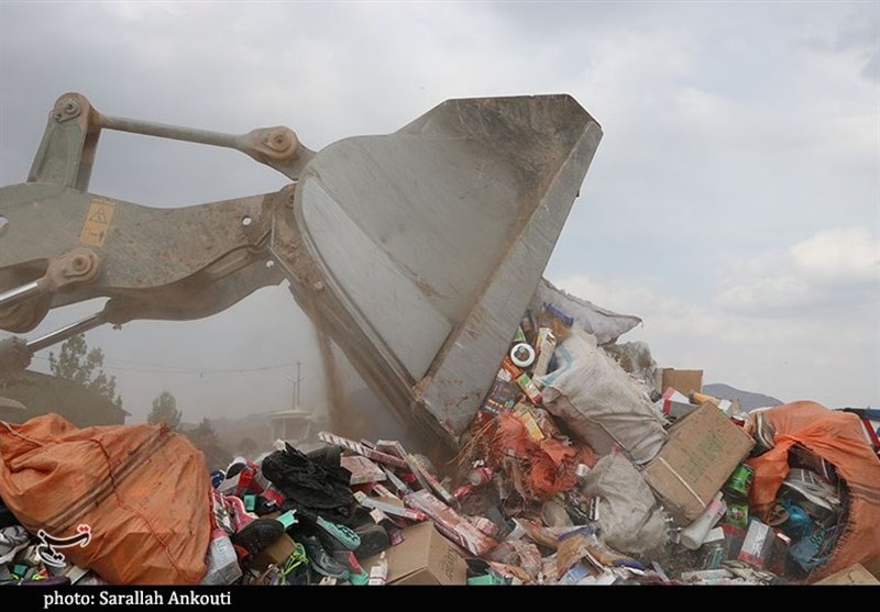 قاچاق , قاچاق کالا , امحای کالای قاچاق , استان کرمان , 