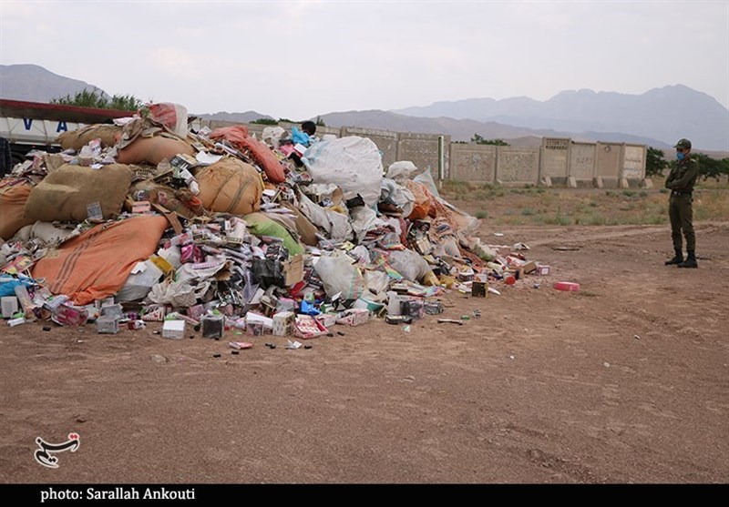 قاچاق , قاچاق کالا , امحای کالای قاچاق , استان کرمان , 