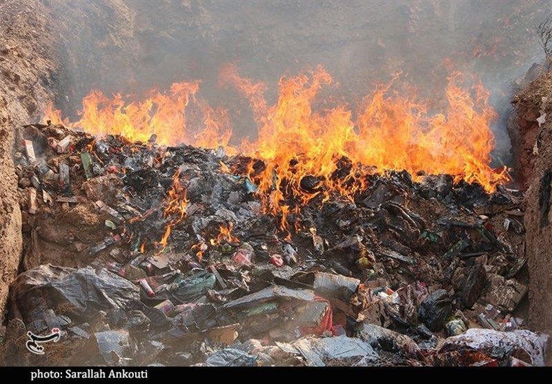قاچاق , قاچاق کالا , امحای کالای قاچاق , استان کرمان , 