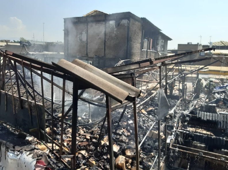 آتش‌نشانی , سازمان آتش‌نشانی تهران , آتش‌سوزی , 