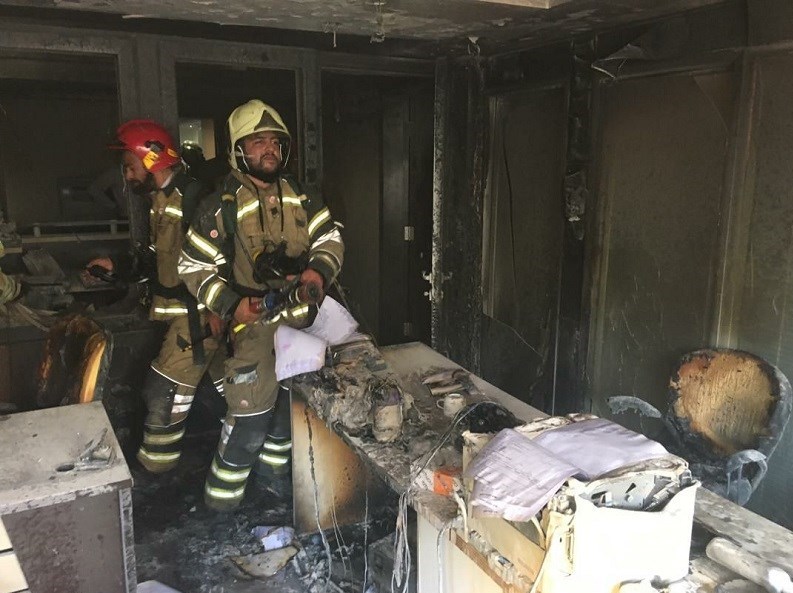 آتشنشانی , سازمان آتشنشانی تهران , آتشسوزی , اورژانس ,