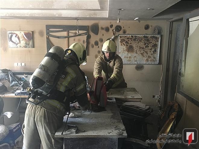 آتشنشانی , سازمان آتشنشانی تهران , آتشسوزی , اورژانس ,