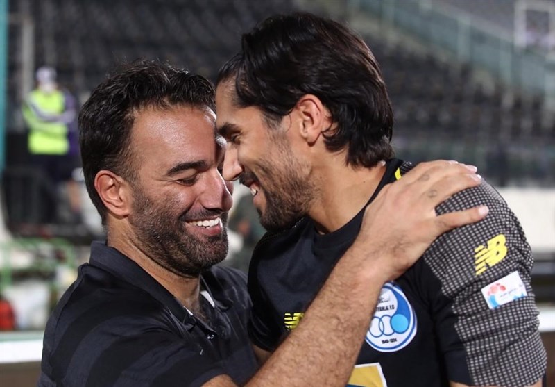 تیم فوتبال استقلال , تیم فوتبال نساجی مازندران , فرهاد مجیدی , محمود فکری ,