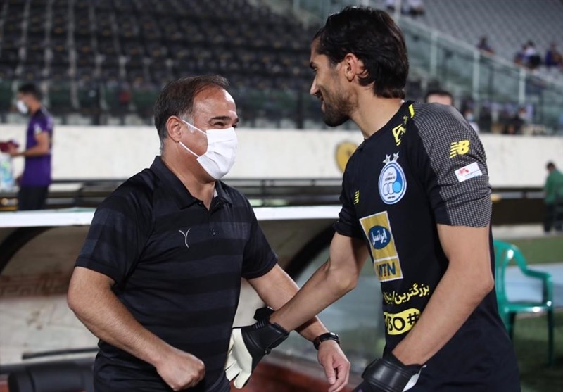 تیم فوتبال استقلال , تیم فوتبال نساجی مازندران , فرهاد مجیدی , محمود فکری ,