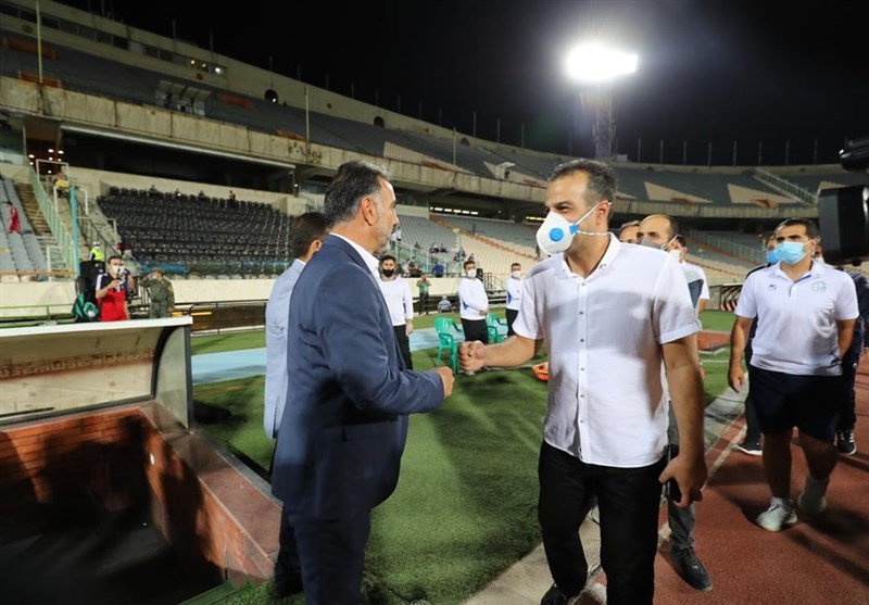 تیم فوتبال استقلال , تیم فوتبال نساجی مازندران , فرهاد مجیدی , محمود فکری ,