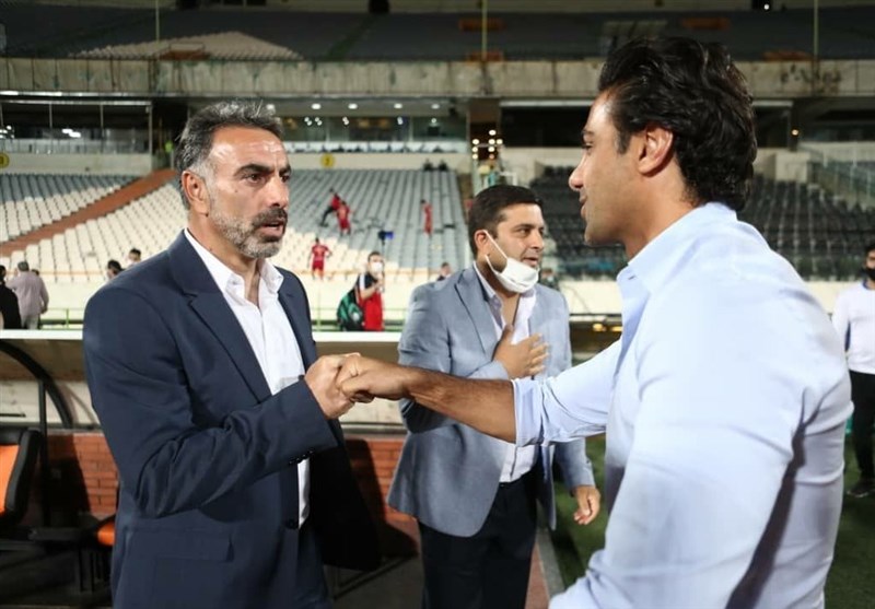 تیم فوتبال استقلال , تیم فوتبال نساجی مازندران , فرهاد مجیدی , محمود فکری ,