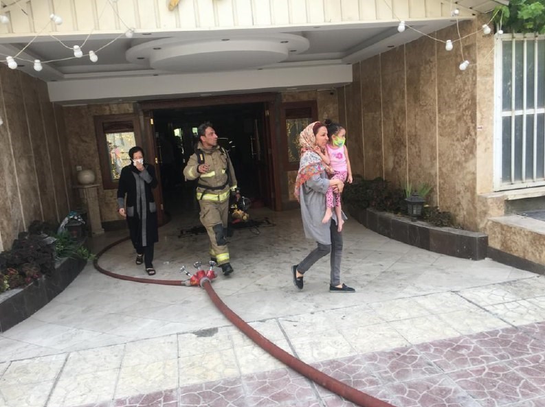 آتش‌نشانی , سازمان آتش‌نشانی تهران , آتش‌سوزی , حوادث , اورژانس , 