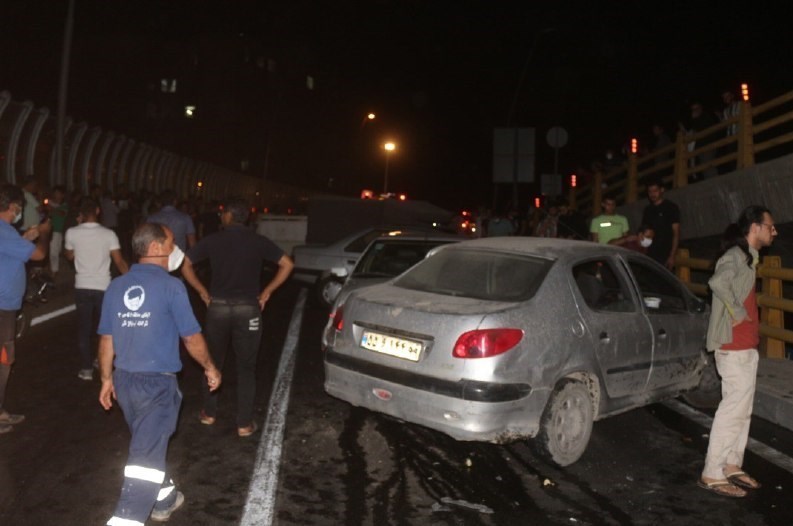 پلیس راهور | پلیس راهنمایی و رانندگی , آتش‌نشانی , سازمان آتش‌نشانی تهران , اورژانس , حوادث , 