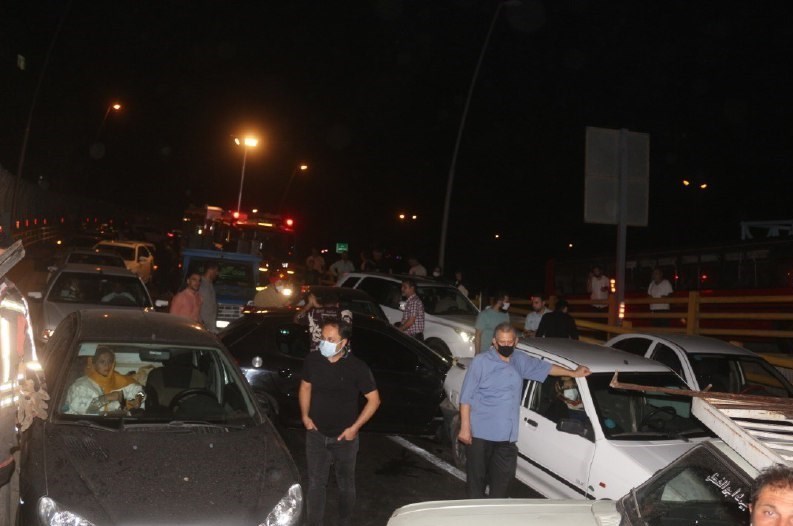 پلیس راهور | پلیس راهنمایی و رانندگی , آتش‌نشانی , سازمان آتش‌نشانی تهران , اورژانس , حوادث , 