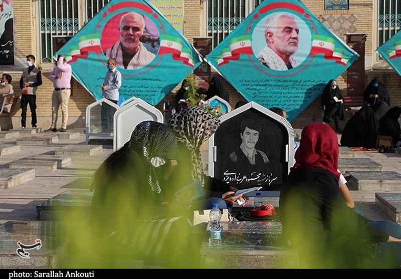 استان کرمان , شهید سپهبد قاسم سلیمانی , دعای عرفه , ویروس کرونا , جبهه مقاومت اسلامی , 