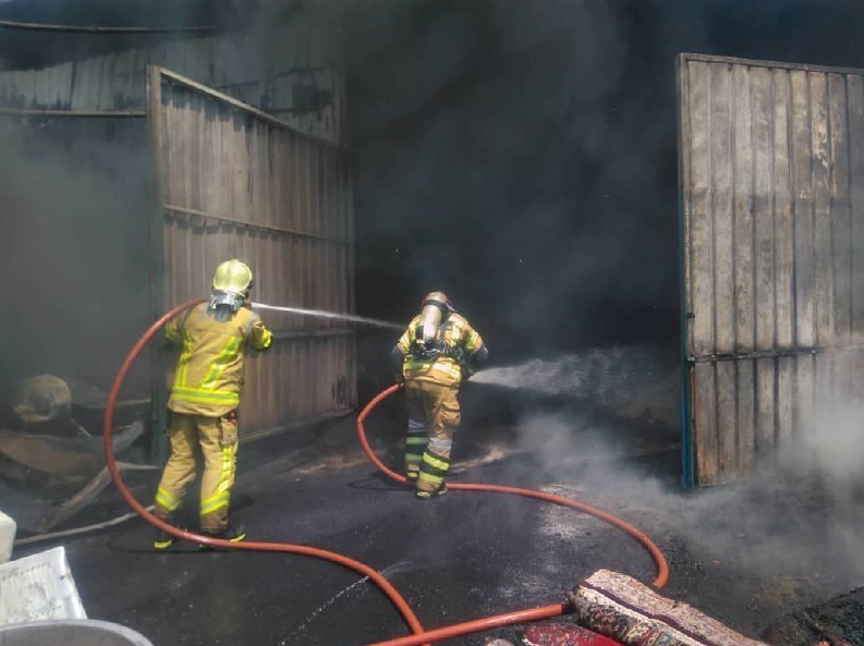 آتش‌نشانی , سازمان آتش‌نشانی تهران , آتش‌سوزی , حوادث , اورژانس , 