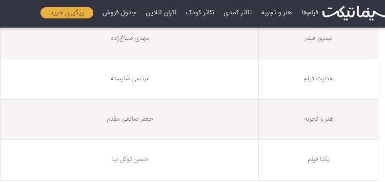سینما , سینمای ایران , اخبار اکران ,