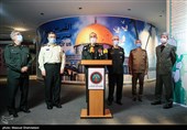 امیر سرتیپ حاتمی وزیر دفاع،امیر سرتیپ عبدالرحیم موسوی فرمانده ارتش،سرلشکر محمد باقری رییس ستاد کل نیروهای مسلح،سردار حسین سلامی فرمانده سپاه پاسداران،سردار اشتری فرمانده نیروی انتظامی وسردار اسماعیل قاآنی فرمانده نیروی قدس سپاه در مراسم افتتاح سراسرنمای مقاومت سردار سپهبد شهید حاج قاسم سلیمانی