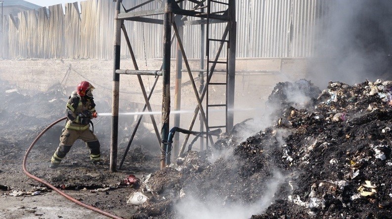 آتش‌نشانی , سازمان آتش‌نشانی تهران , آتش‌سوزی , حوادث , 