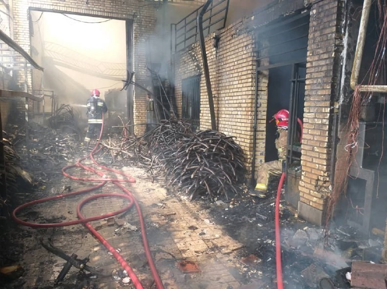 آتش‌نشانی , سازمان آتش‌نشانی تهران , آتش‌سوزی , حوادث , 